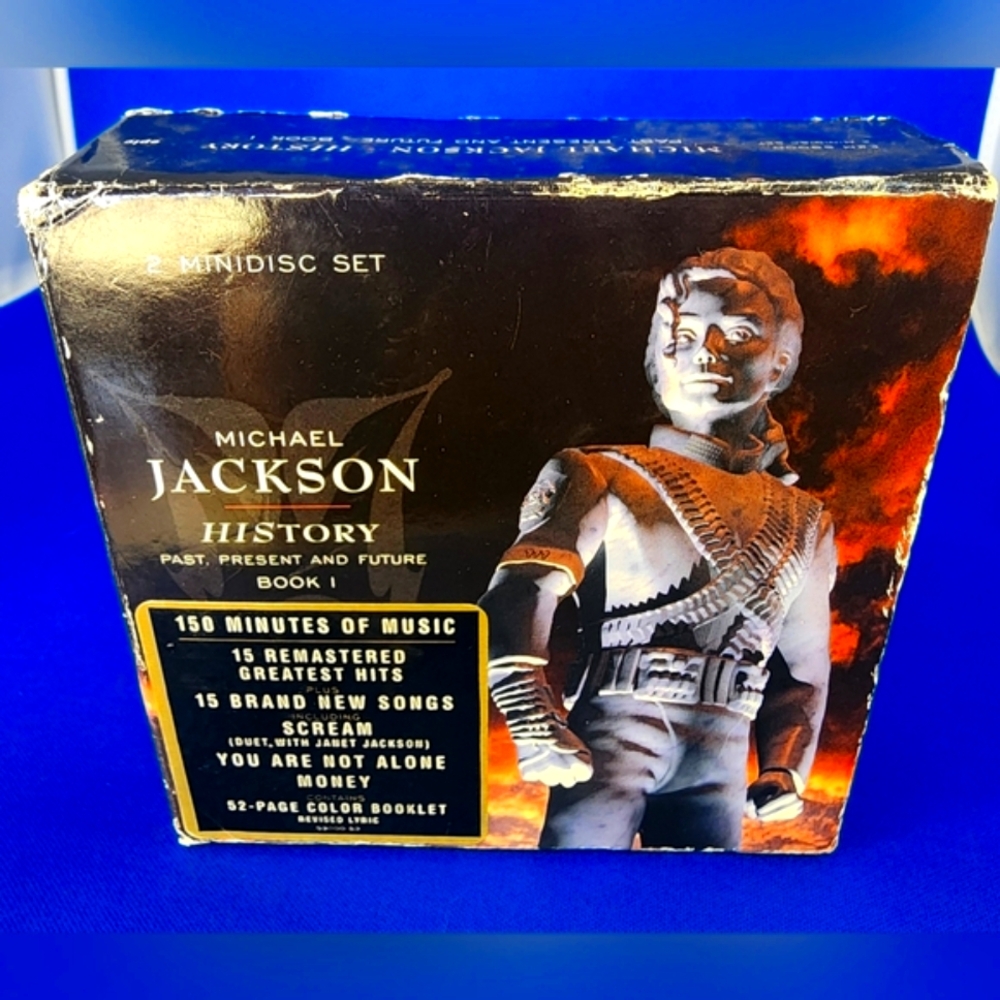 Michael Jackson History Minidisc Collection